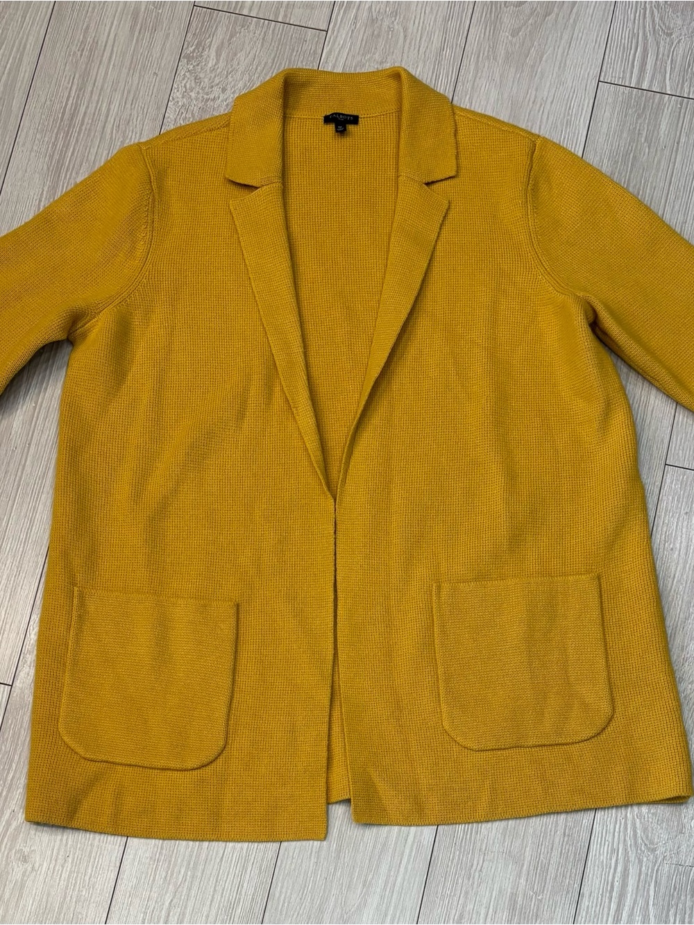 Talbots Plus Open-Front Knit Blazer 1X